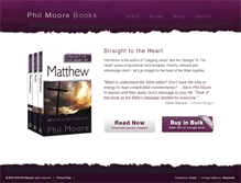 Tablet Screenshot of philmoorebooks.com